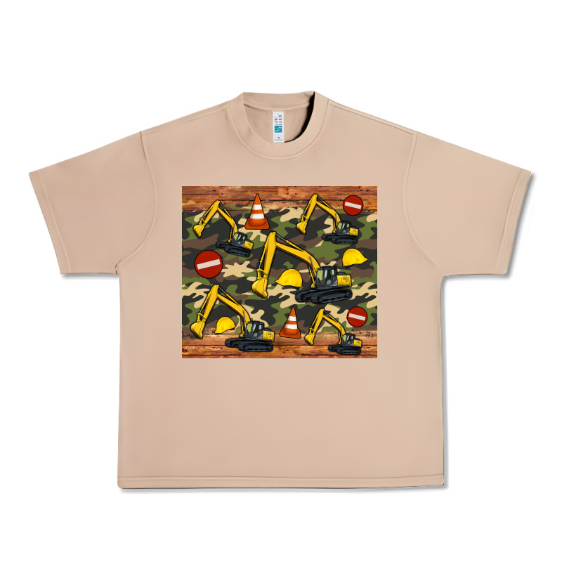 Excavator Camouflage Urban Heavy Tee by Artiststas | Teevron