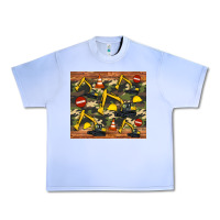 Grape Ice excavator camouflage Urban Heavy Tee - Artiststas