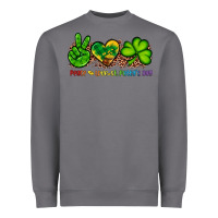 Storm peace love st patty's day Heavyweight Sweatshirt - Artiststas