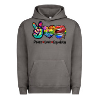 Pigment Tornado Peace love equality LGBT+ Urban Hoodie - CowGirlArtShop
