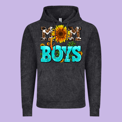 Mom Of Boys Vintage Hoodie Designed By Adodesignshop