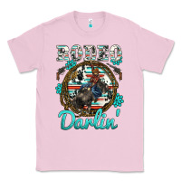 Bubblegum Pink rodeo darling Classic Tee - BarkalooDesign