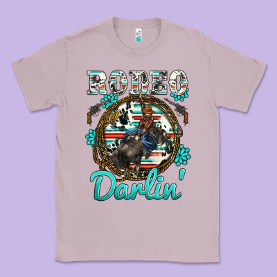 Rodeo Darling Classic Tee Designed By Barkaloodesign
