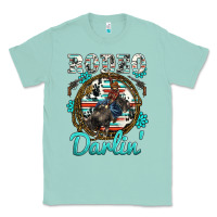 Seafoam rodeo darling Classic Tee - BarkalooDesign