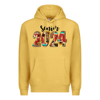 Antique Gold senior 2024 western Premium Hoodie - JahusDesignShop