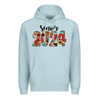 Blue Mist senior 2024 western Premium Hoodie - JahusDesignShop