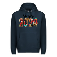 Navy senior 2024 western Premium Hoodie - JahusDesignShop