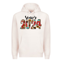 Pale Pink senior 2024 western Premium Hoodie - JahusDesignShop