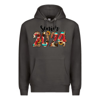 Smoke senior 2024 western Premium Hoodie - JahusDesignShop