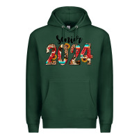 Sports Green senior 2024 western Premium Hoodie - JahusDesignShop