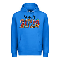True Royal senior 2024 western Premium Hoodie - JahusDesignShop