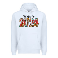 White senior 2024 western Premium Hoodie - JahusDesignShop