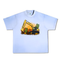 Grape Ice excavator cactus sunflower sunset Urban Heavy Tee - Artiststas