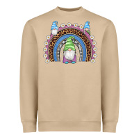 Easter Gnome Rainbow Heavyweight Sweatshirt | Teevron