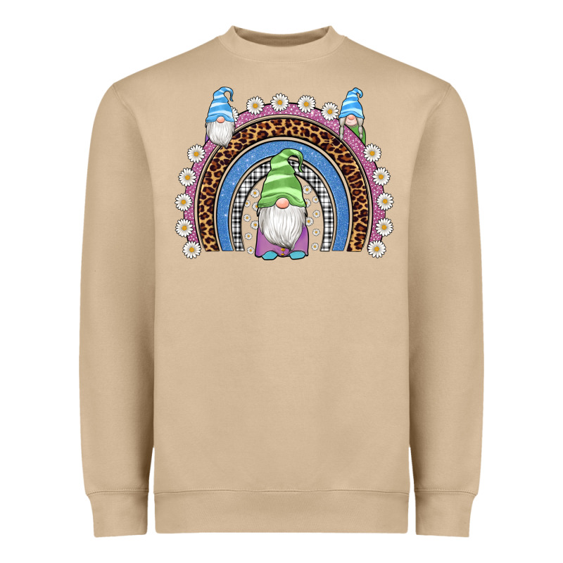Easter Gnome Rainbow Heavyweight Sweatshirt by Artiststas | Teevron