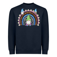 Navy easter gnome rainbow Heavyweight Sweatshirt - Artiststas
