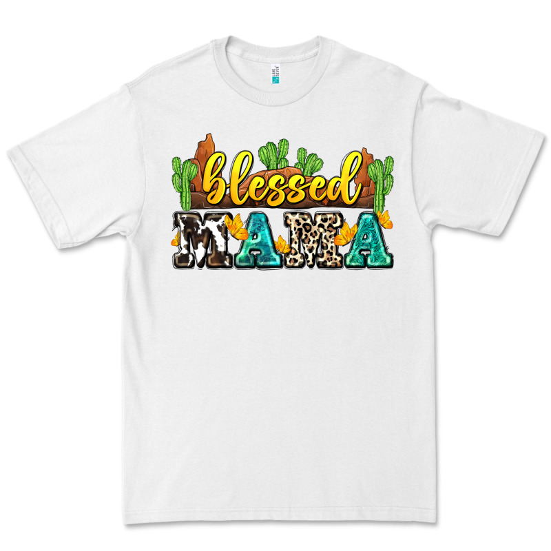 Blessed Mama Premium Tee by Zillion Design Studio | Teevron