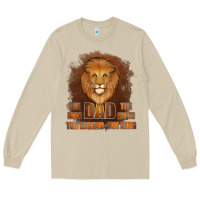 Mushroom Dad The Man Leather Background Long Sleeve Tee - Jasminsmagicworld