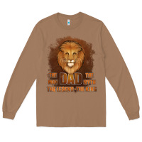 Toasted Coconut Dad The Man Leather Background Long Sleeve Tee - Jasminsmagicworld