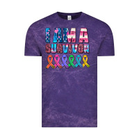 Cloud Purple i am a survivor with all cancer ribbons Vintage Tee - AdoDesignShop