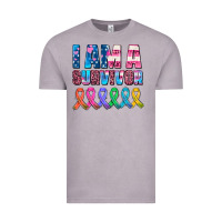Vintage Zinc i am a survivor with all cancer ribbons Vintage Tee - AdoDesignShop