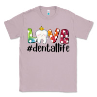 Lilac love dentallife Classic Tee - AdoDesignShop