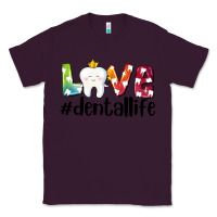 Plum love dentallife Classic Tee - AdoDesignShop