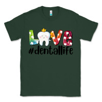 Sports Green love dentallife Classic Tee - AdoDesignShop