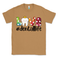 Toasted Coconut love dentallife Classic Tee - AdoDesignShop