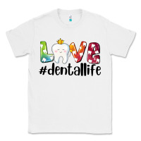 White love dentallife Classic Tee - AdoDesignShop