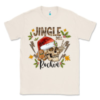 Natural jingle bell rock black Classic Tee - CowhideDigitalArt