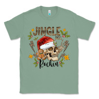 Sage jingle bell rock black Classic Tee - CowhideDigitalArt