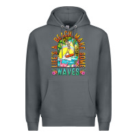 Rock Life's a beach make some waves Premium Hoodie - NancyCooperArtShop
