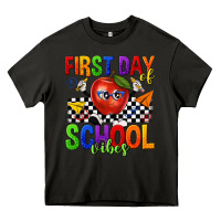 Asphalt first day of school vibes Heavy Core Tee - texasbilliewilder