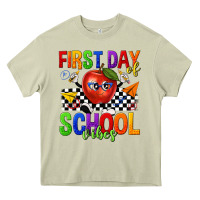 Mossy first day of school vibes Heavy Core Tee - texasbilliewilder