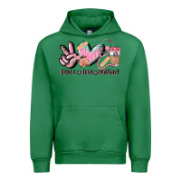 Emerald peace love nursing Urban Hoodie - CowGirlArtShop