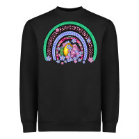 Black easter egg rainbow Heavyweight Sweatshirt - Artiststas