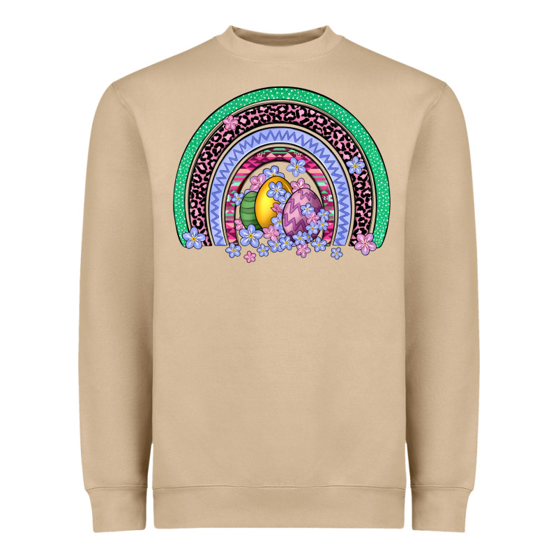 Easter Egg Rainbow Heavyweight Sweatshirt by Artiststas | Teevron