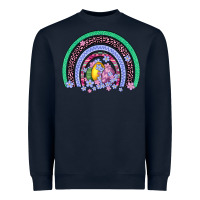 Navy easter egg rainbow Heavyweight Sweatshirt - Artiststas