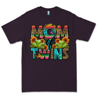 Plum mom of twins Premium Tee - Zillion Design Studio