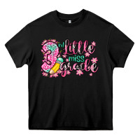 Black little miss 3rd grade Heavy Core Tee - Zillion Design Studio