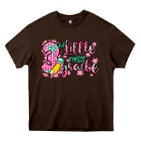 Chocolate Brown little miss 3rd grade Heavy Core Tee - Zillion Design Studio