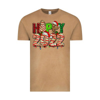 Vintage Camel happy 2022 with christmas tree cake Vintage Tee - AdoDesignShop