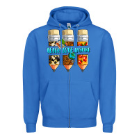 True Royal teach love inspire Zipper Hoodie - NancyCooperArtShop