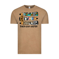 Western Pencils Teach Love Inspire Vintage Tee | Teevron