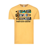 Vintage Mustard western pencils teach love inspire Vintage Tee - JahusDesignShop