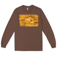 Chestnut Mango Background Long Sleeve Tee - Jasminsmagicworld
