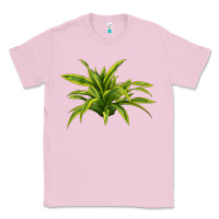 Bubblegum Pink Lemon Lime Dracaena Leaf Classic Tee - LillyAllenDesigns