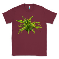 Burgundy Lemon Lime Dracaena Leaf Classic Tee - LillyAllenDesigns