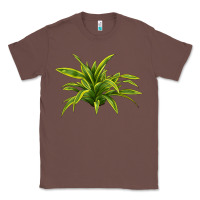 Chestnut Lemon Lime Dracaena Leaf Classic Tee - LillyAllenDesigns